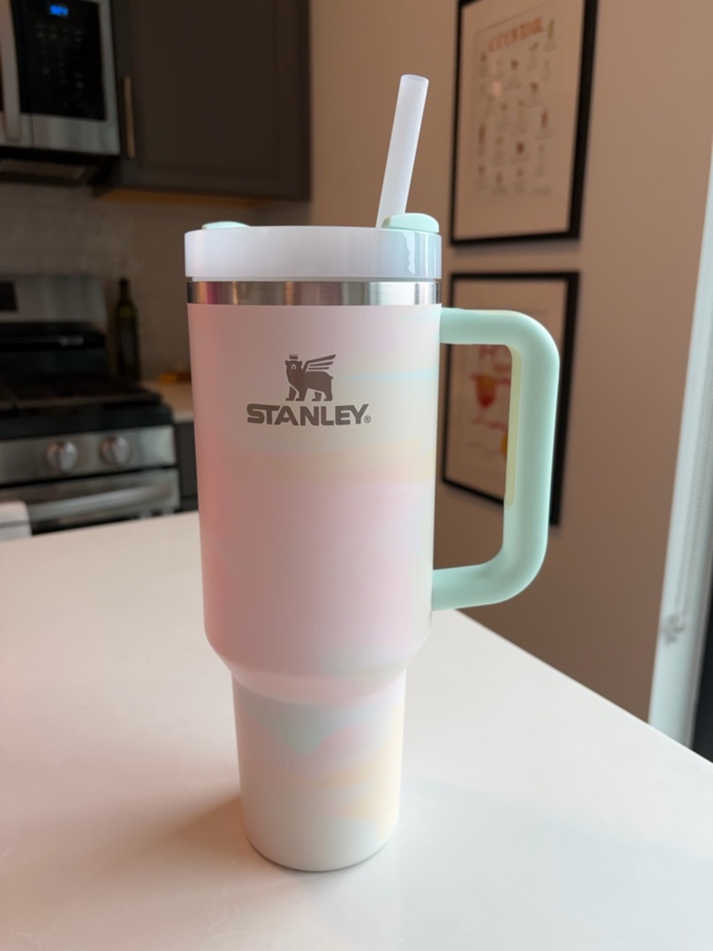 Stanley 40 oz tumbler tie dye colors